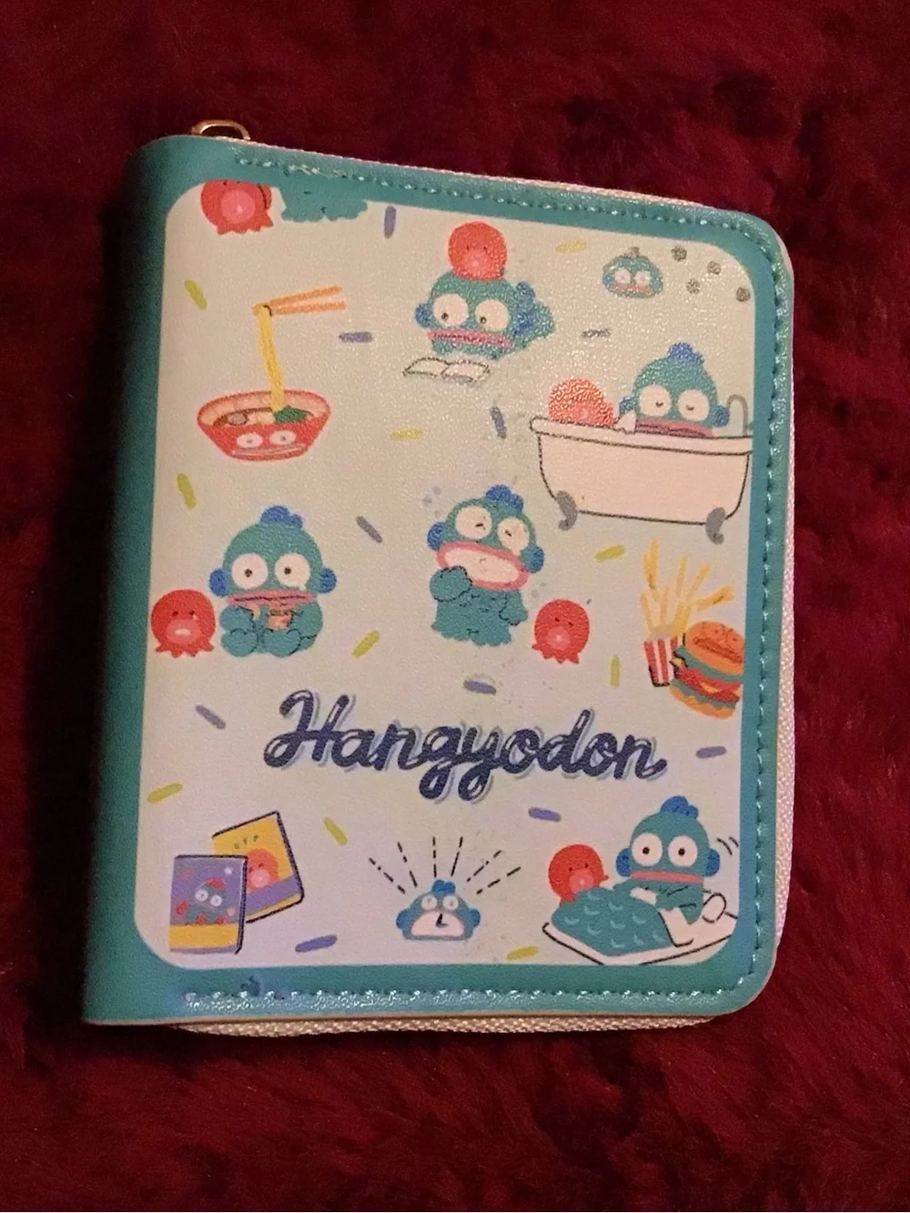 Hangyodon Cute Blue Wallet